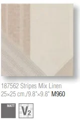stripes mix linen