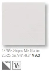 stripes mix glacier
