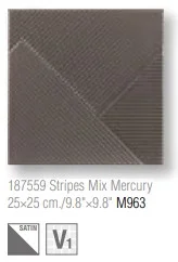 Stripes Mix Mercury